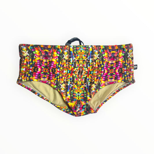 Adeh Oliveria Estampado Clásico Hombres Brasileño Trajes De Baño (Sunga) - Carnaval  Chica
