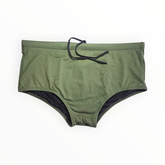C&A Floripa Tradicional Hombres Brasileño Trajes De Baño (Sunga) - Verde Medio