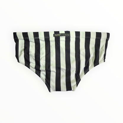 Closet Recife Clásico Hombres Brasileño Trajes De Baño (Sunga) - Listrado Medio