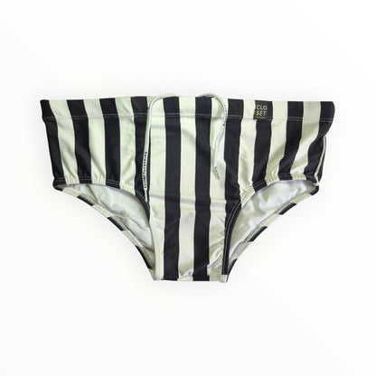 Closet Recife Clásico Hombres Brasileño Trajes De Baño (Sunga) - Listrado Medio