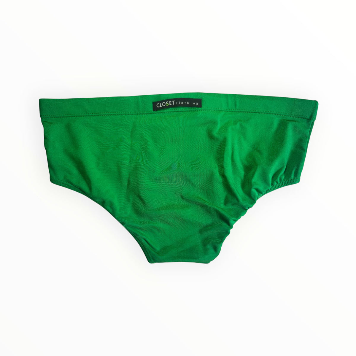 Closet Recife Clásico Hombres Brasileño Trajes De Baño (Sunga) - Verde Medio