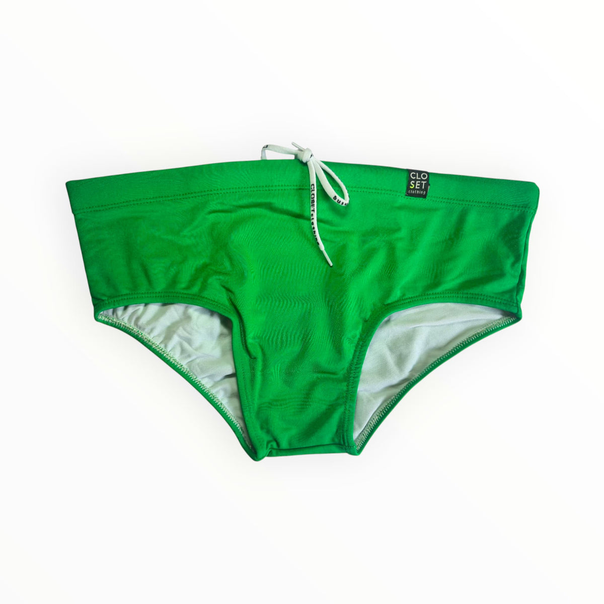 Closet Recife Clásico Hombres Brasileño Trajes De Baño (Sunga) - Verde Medio