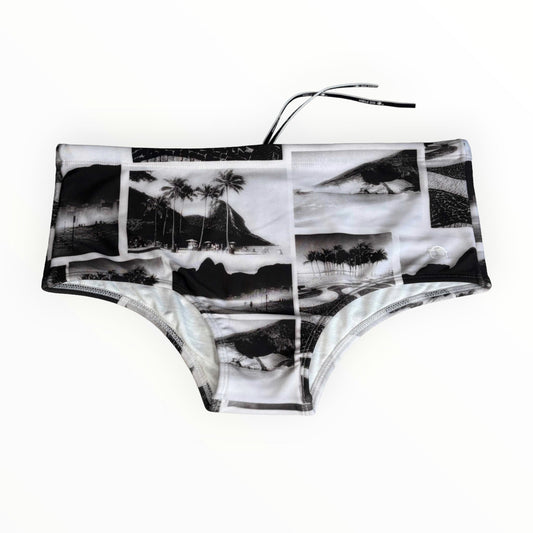 Go Fish Urca Traditional Mens Brazilian Swimwear (Sunga) - Print Grande 