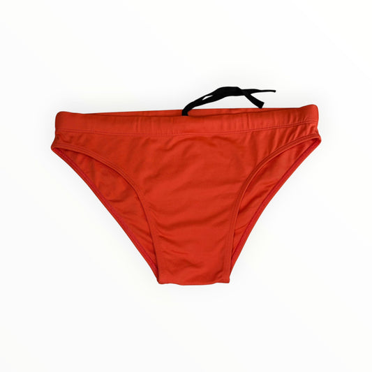 IAMG Copacabana Slim Hombres Brasileño Trajes De Baño (Sunga) - Naranja Grande