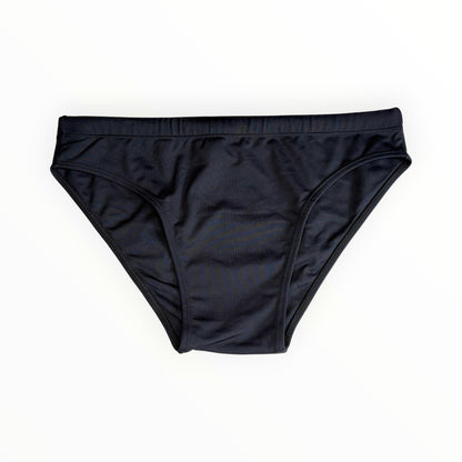 IAMG Copacabana Slim Hombres Brasileño Trajes De Baño (Sunga) - Negro Medio