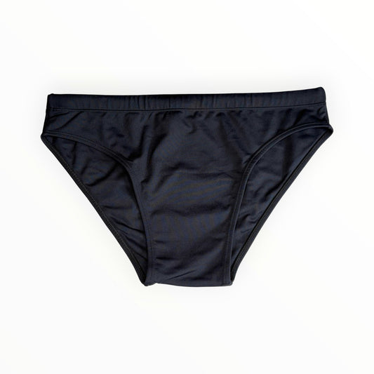 IAMG Copacabana Slim Hombres Brasileño Trajes De Baño (Sunga) - Negro Medio