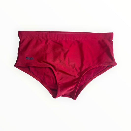 Mash Terra Clásico Hombres Brasileño Trajes De Baño (Sunga) - Rojo Chica