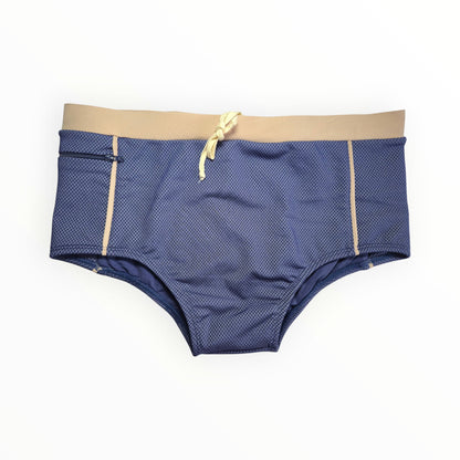 PH Praia Sampa Clásico Hombres Brasileño Trajes De Baño (Sunga) - Azul Chica