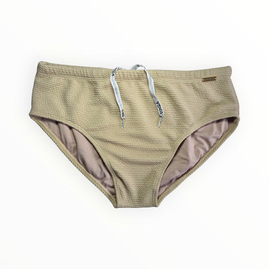 The Sunga Beagá Clásico Hombres Brasileño Trajes De Baño (Sunga) - Bege Grande
