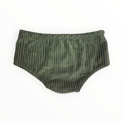 The Sunga Floresta Tradicional Hombres Brasileño Trajes De Baño] (Sunga) - Verde Musgo Medio